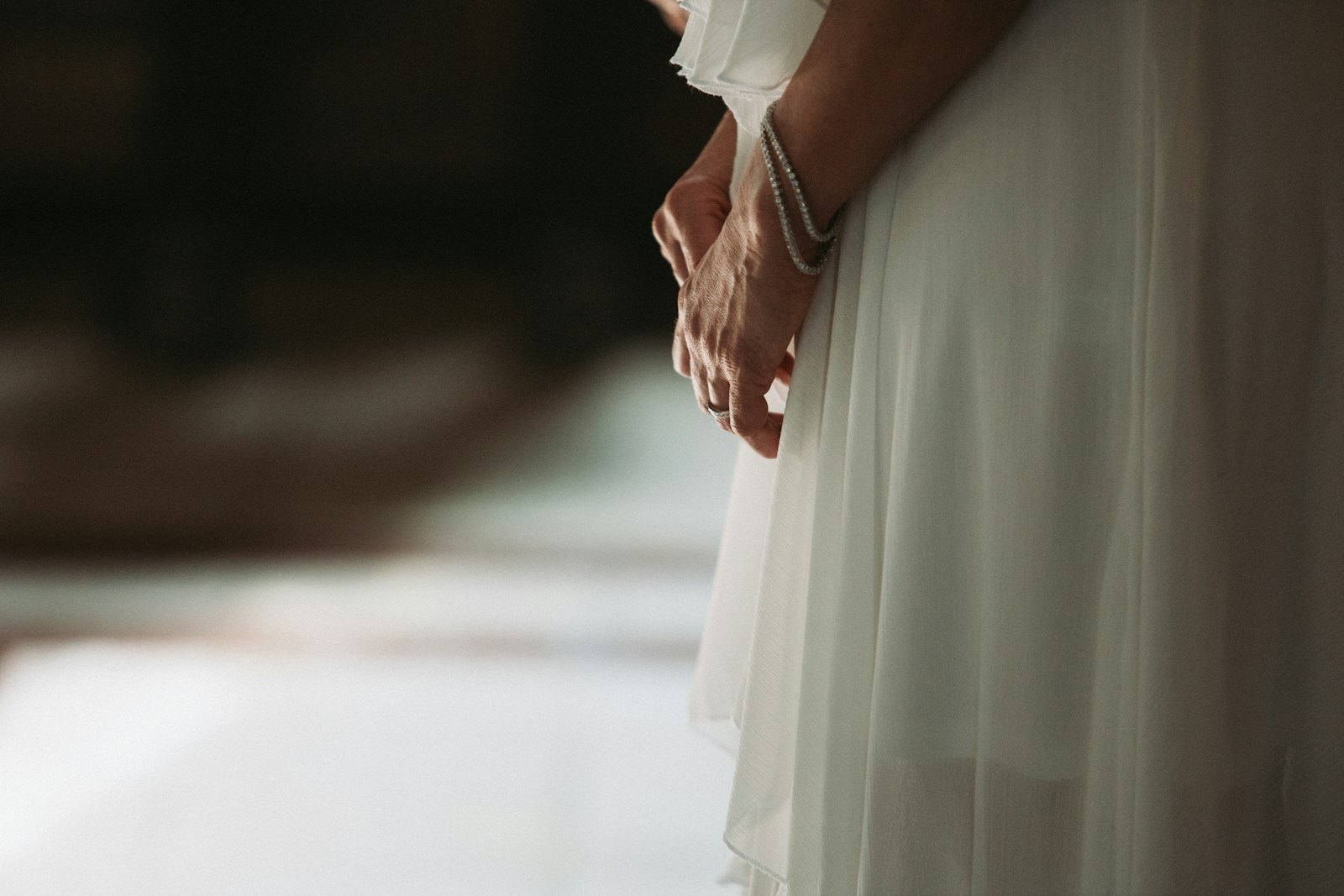 Vestido blanco elegante - Amankaya Boutique