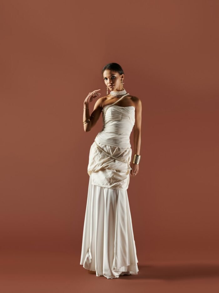 vestido largo perla – Amankaya Boutique